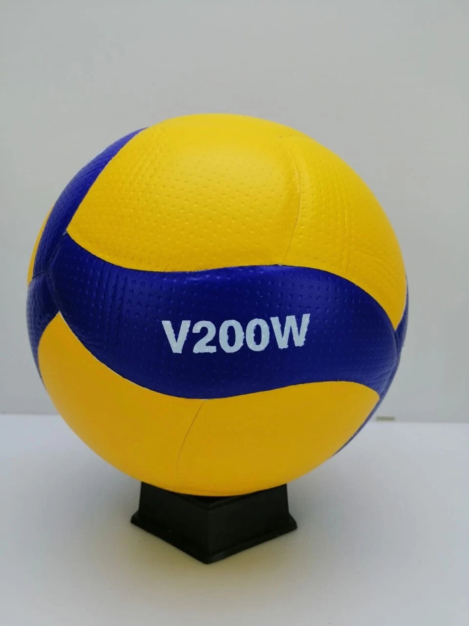 New Mikasa V200W 2019 FIVB Official Match Volleyball Size 5 Yellow/Blue Indoor - Zyphoria