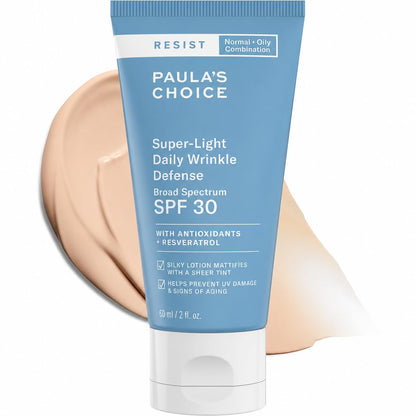 Paula's Choice RESIST Mineral Sunscreen SPF 30 – Wrinkle Defense & Anti-Aging Face Sunscreen (2 Fl Oz)