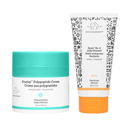 Drunk Elephant Protini Cream & Beste No. 9 Cleanser Bundle