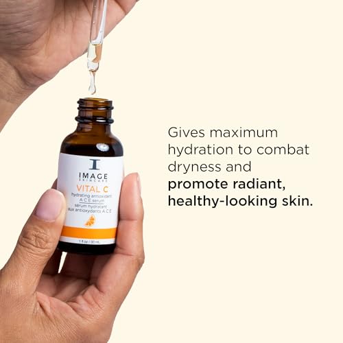IMAGE Skincare Vital C Hydrating Serum – Vitamin A, C & E, 1 fl oz - Zyphoria
