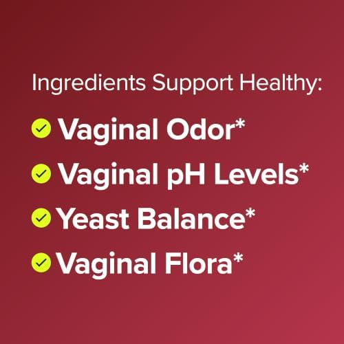 O Positiv URO Vaginal Probiotic – Odor, pH & Yeast Balance Support for Women (60 Capsules)