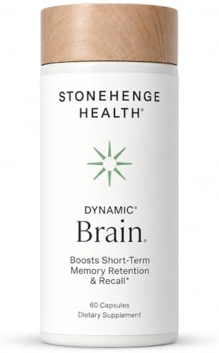 Stonehenge Health Dynamic Brain – Bacopa Supplement for Memory & Focus