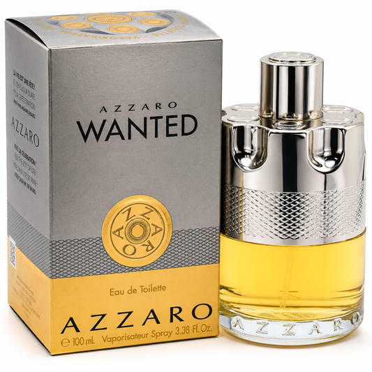 Azzaro Wanted Eau de Toilette for Men – 3.38 / 3.4 oz (100ml)