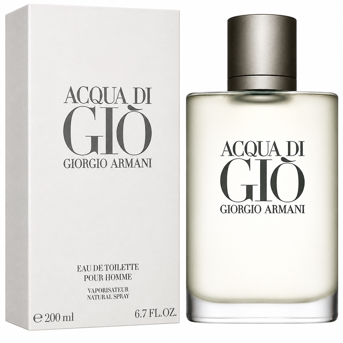 Giorgio Armani Acqua di Giò Eau de Toilette for Men – 200ml / 6.7 oz