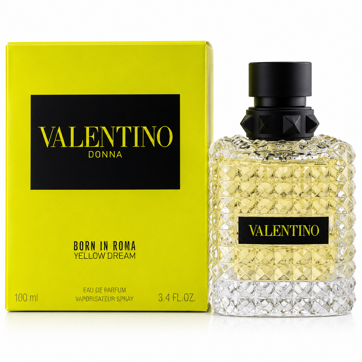 Valentino Donna Born In Roma Yellow Dream Eau de Parfum for Women – 3.3 / 3.4 oz / 100ml