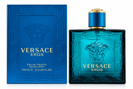 Versace Eros Eau de Toilette for Men – 3.4 oz / 100ml – New in Box