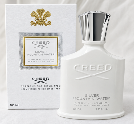 Creed Silver Mountain Water Eau de Parfum for Unisex – 3.3 oz / 100ml – New in Box