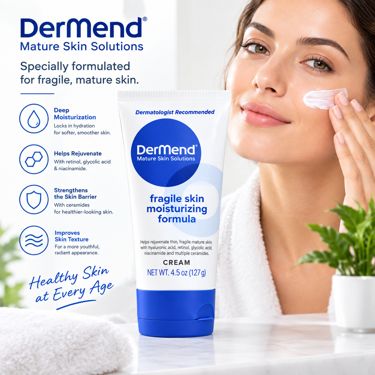 DerMend Fragile Skin Moisturizer 4.5oz
