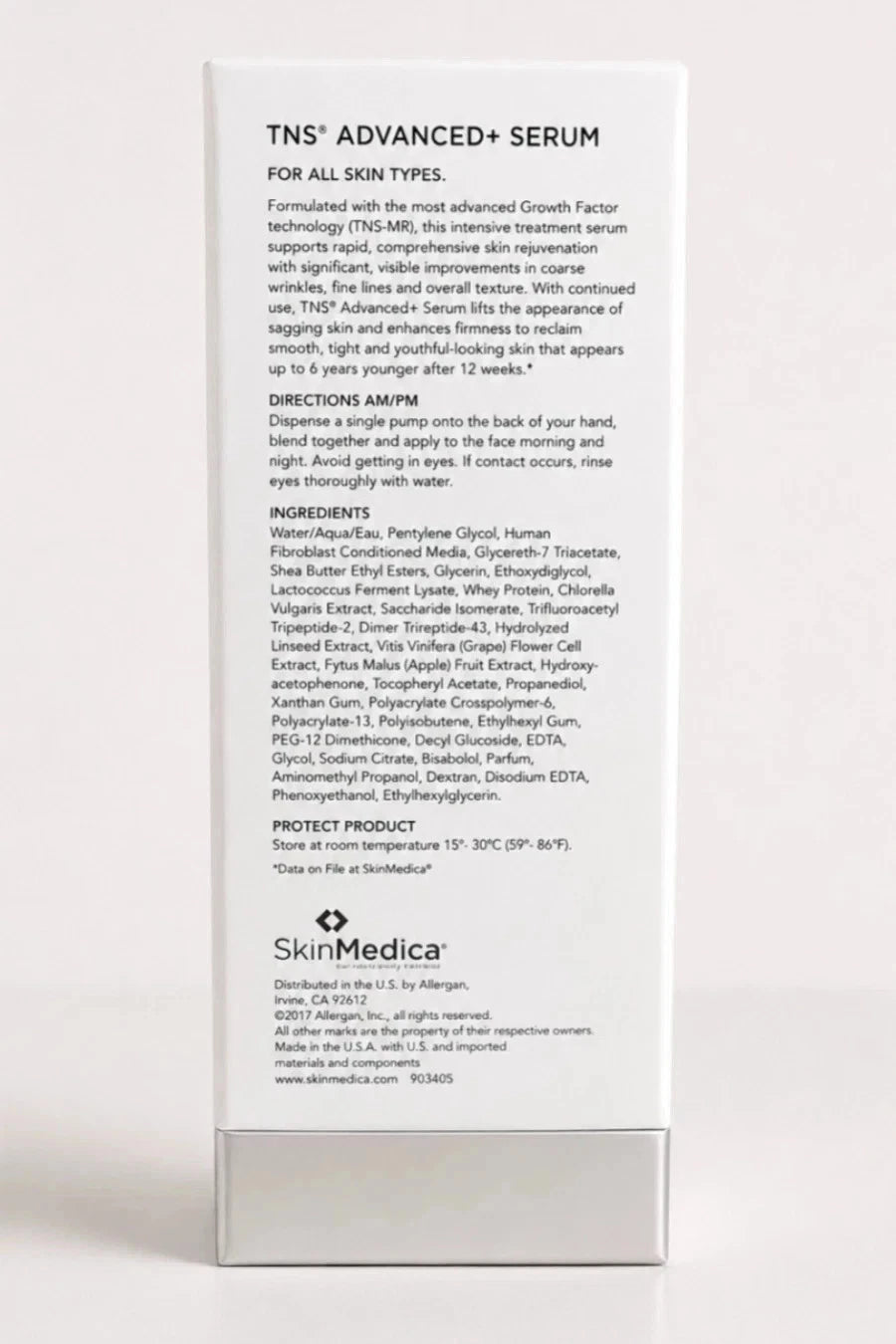 NEW SEAL SkinMedica TNS Advanced Serum - 1oz Exp：10/2028 - Zyphoria