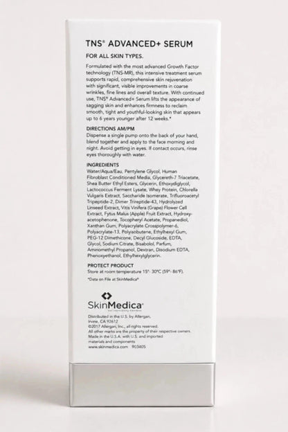 NEW SEAL SkinMedica TNS Advanced Serum - 1oz Exp：10/2028 - Zyphoria