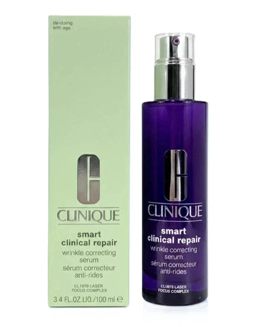 Clinique Smart Clinical Repair Wrinkle Correcting Serum 100ml / 3.4oz – Jumbo - Zyphoria