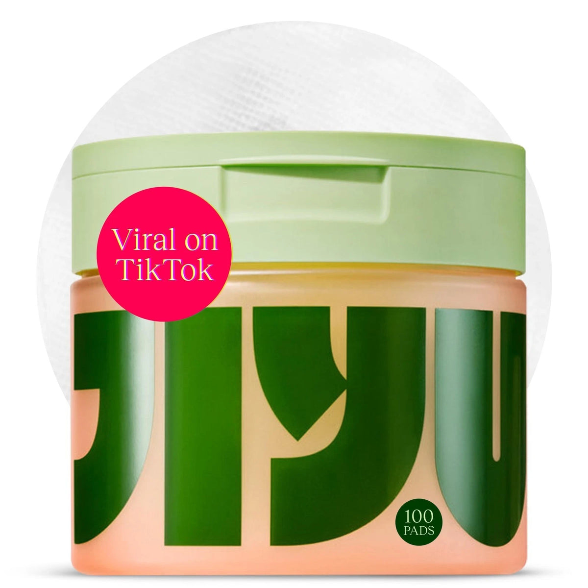 Jiyu Toning Polish Pads for Dark Spots, Wrinkles & Dull Skin