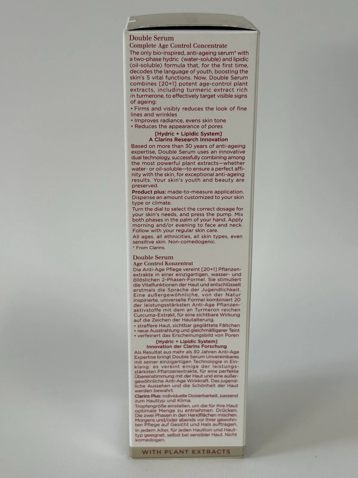 CLARINS Double Serum 1.6 OZ – NIB Original Retailer’s Box - Zyphoria