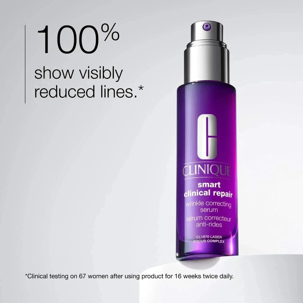 Clinique Smart Clinical Repair Wrinkle Correcting Serum 100ml / 3.4oz – Jumbo - Zyphoria