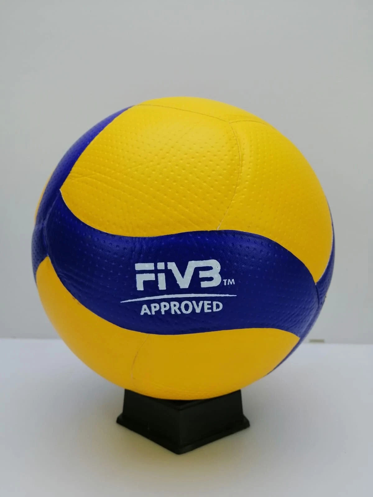 New Mikasa V200W 2019 FIVB Official Match Volleyball Size 5 Yellow/Blue Indoor - Zyphoria