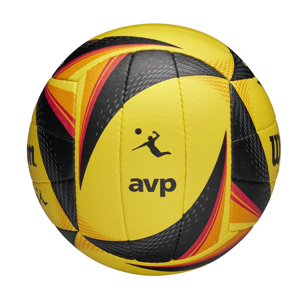 Wilson AVP OPTX Game Volleyball Official Size – Yellow/Black Beach Volleyball - Zyphoria
